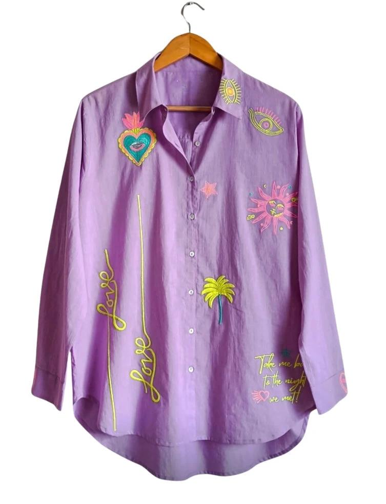 Lover Oxford - Lavender by Tela Luxury Mercantile