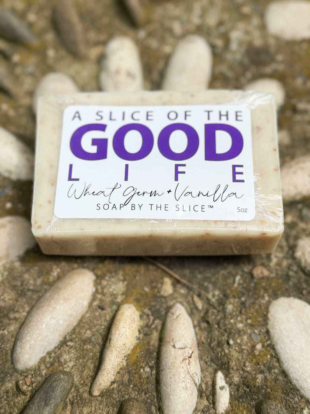 WHEAT GERM & VANILLA SOAP SLICE 5.5 oz. by Essential Journeys