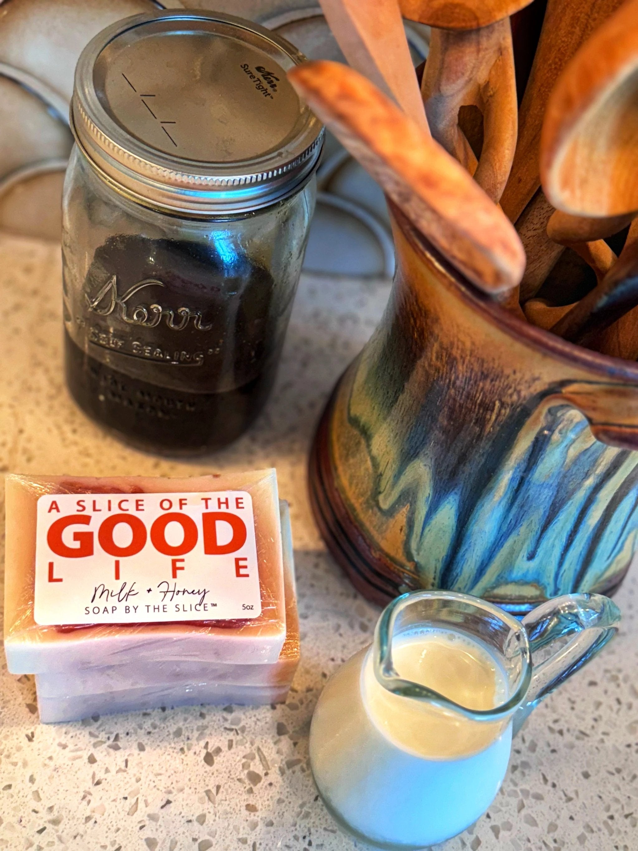 MILK & HONEY SOAP SLICE 5 oz. by Essential Journeys