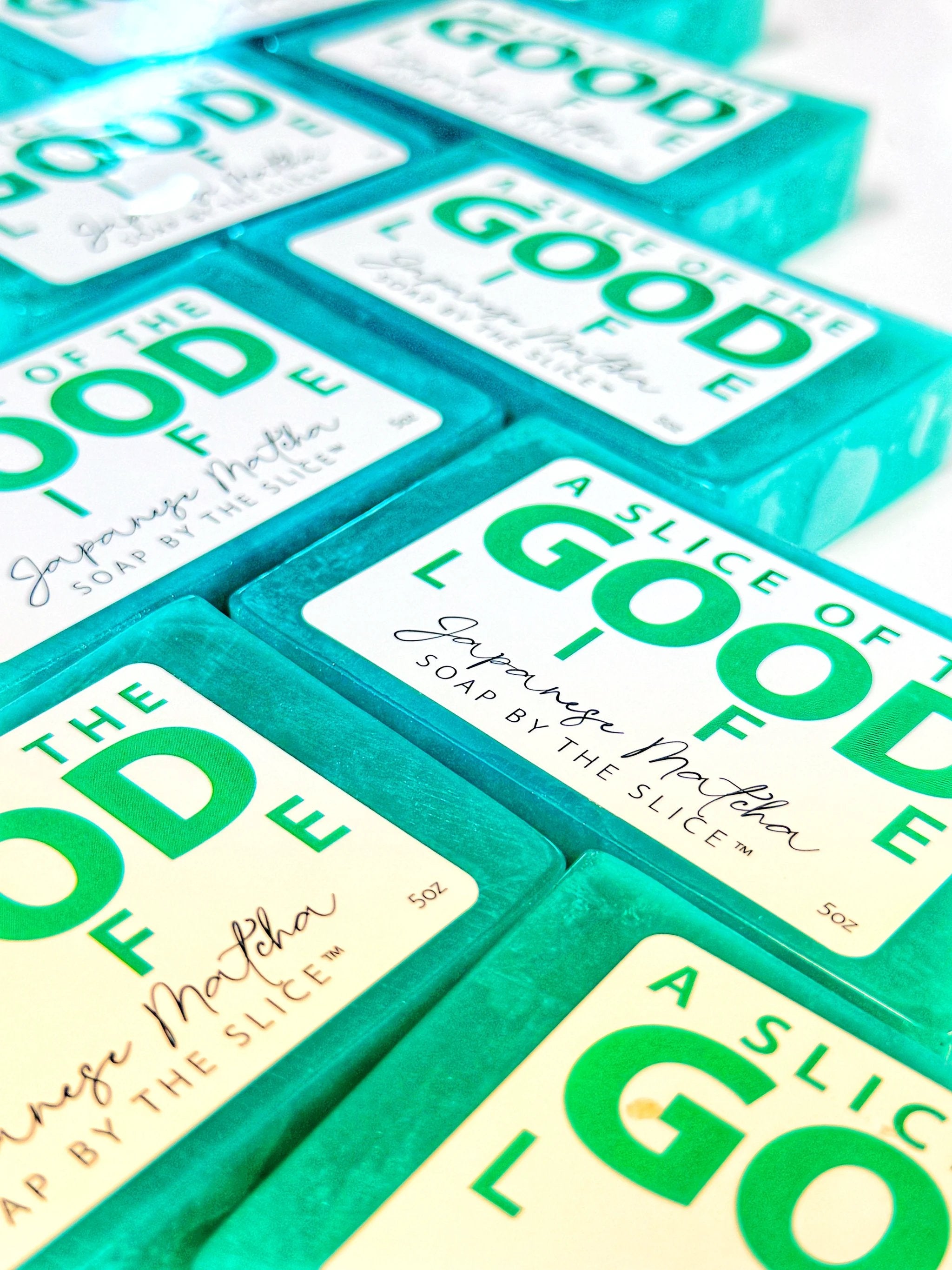 Japanese Matcha SOAP SLICE 5 oz. by Essential Journeys