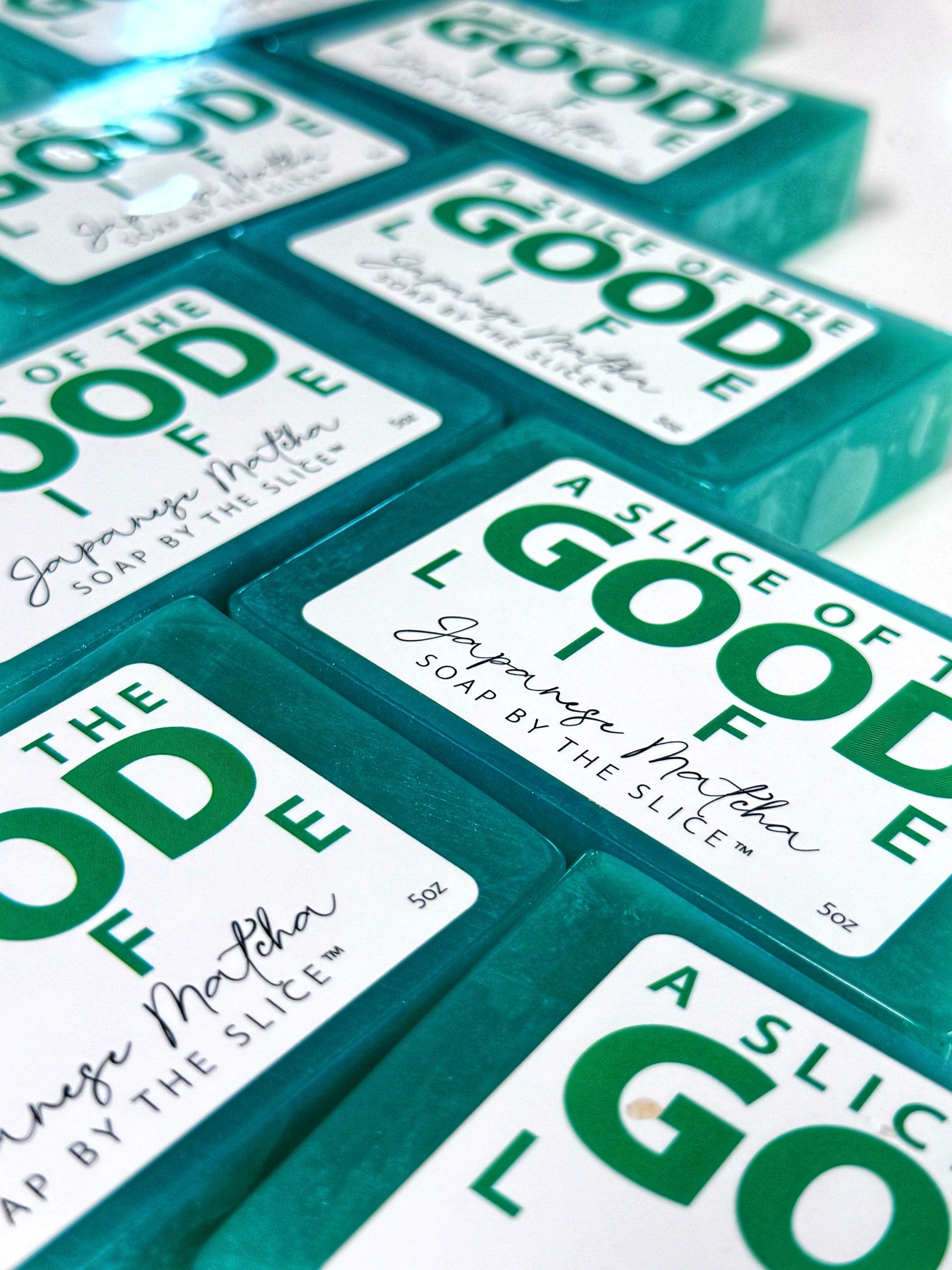 Japanese Matcha SOAP SLICE 5 oz. by Essential Journeys