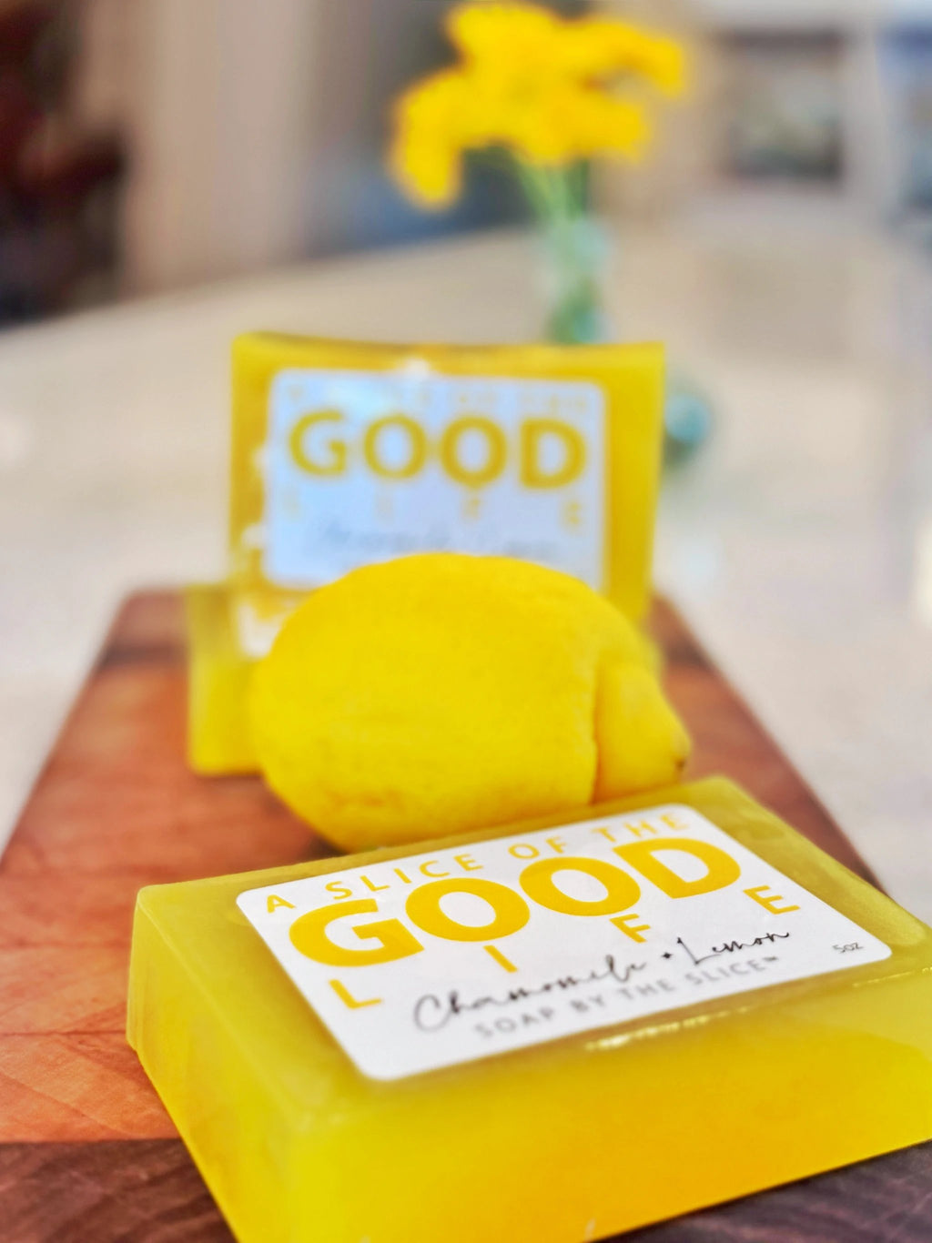 CHAMOMILE + LEMON SOAP SLICE 5 oz. by Essential Journeys