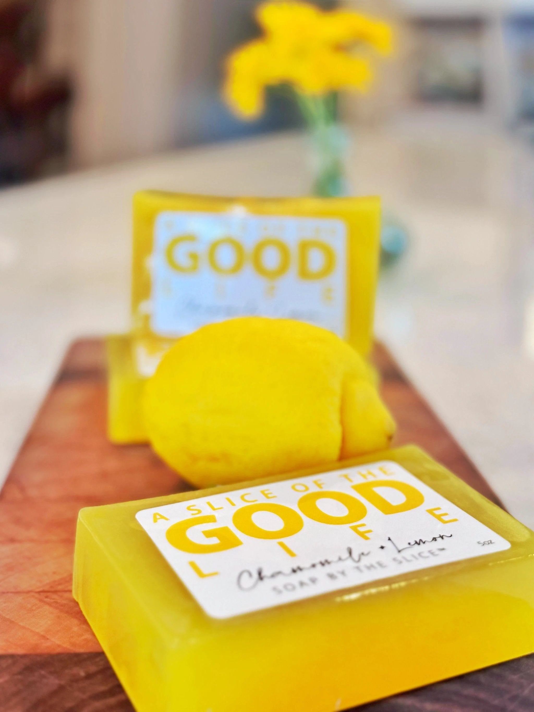 CHAMOMILE + LEMON SOAP SLICE 5 oz. by Essential Journeys