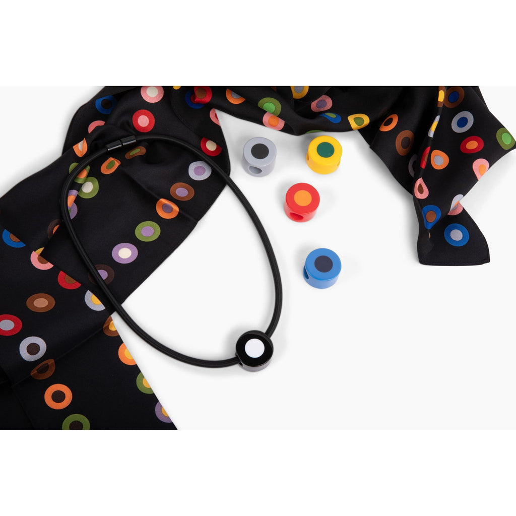 French Dot Pattern Necklace