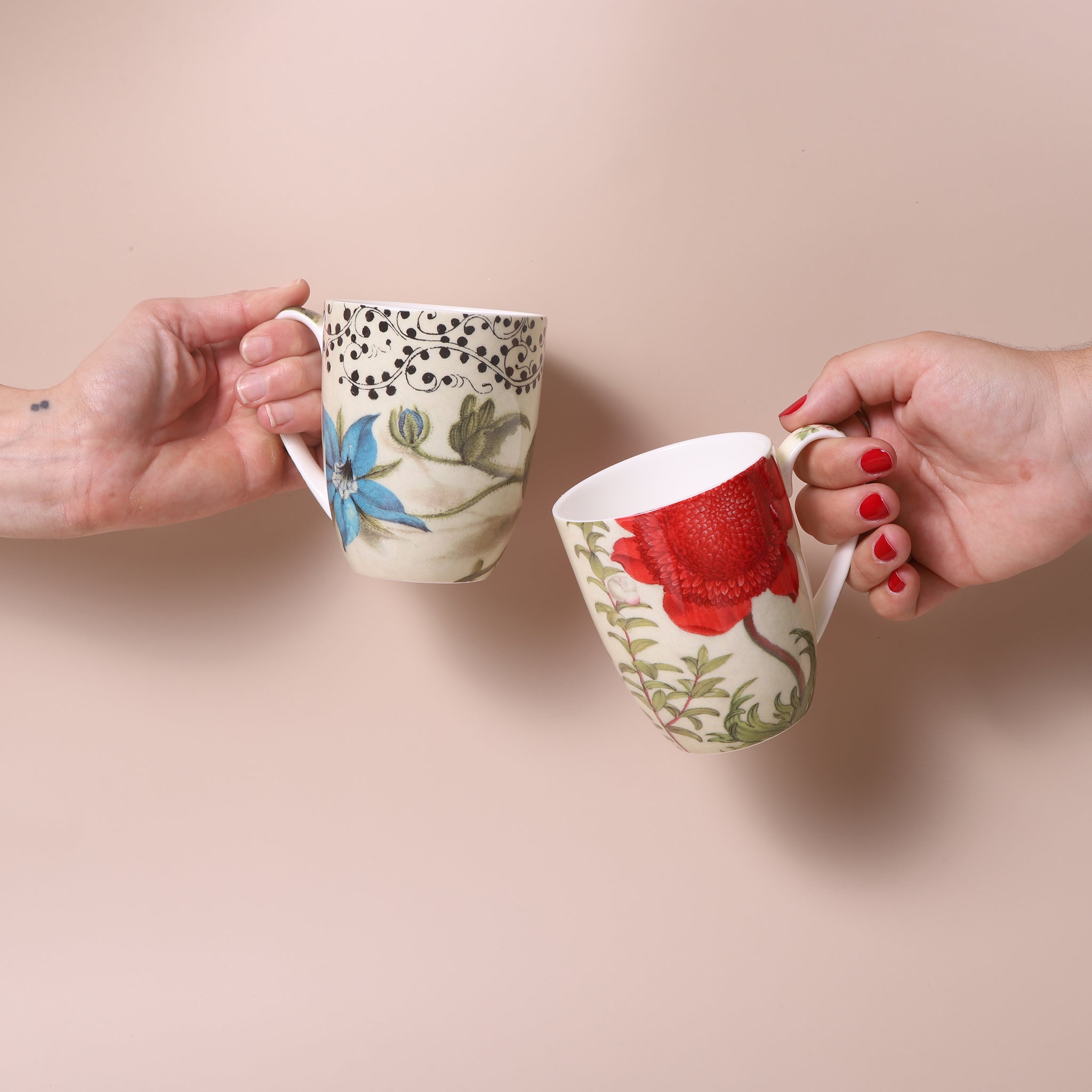 Hoefnagel Mug Pair
