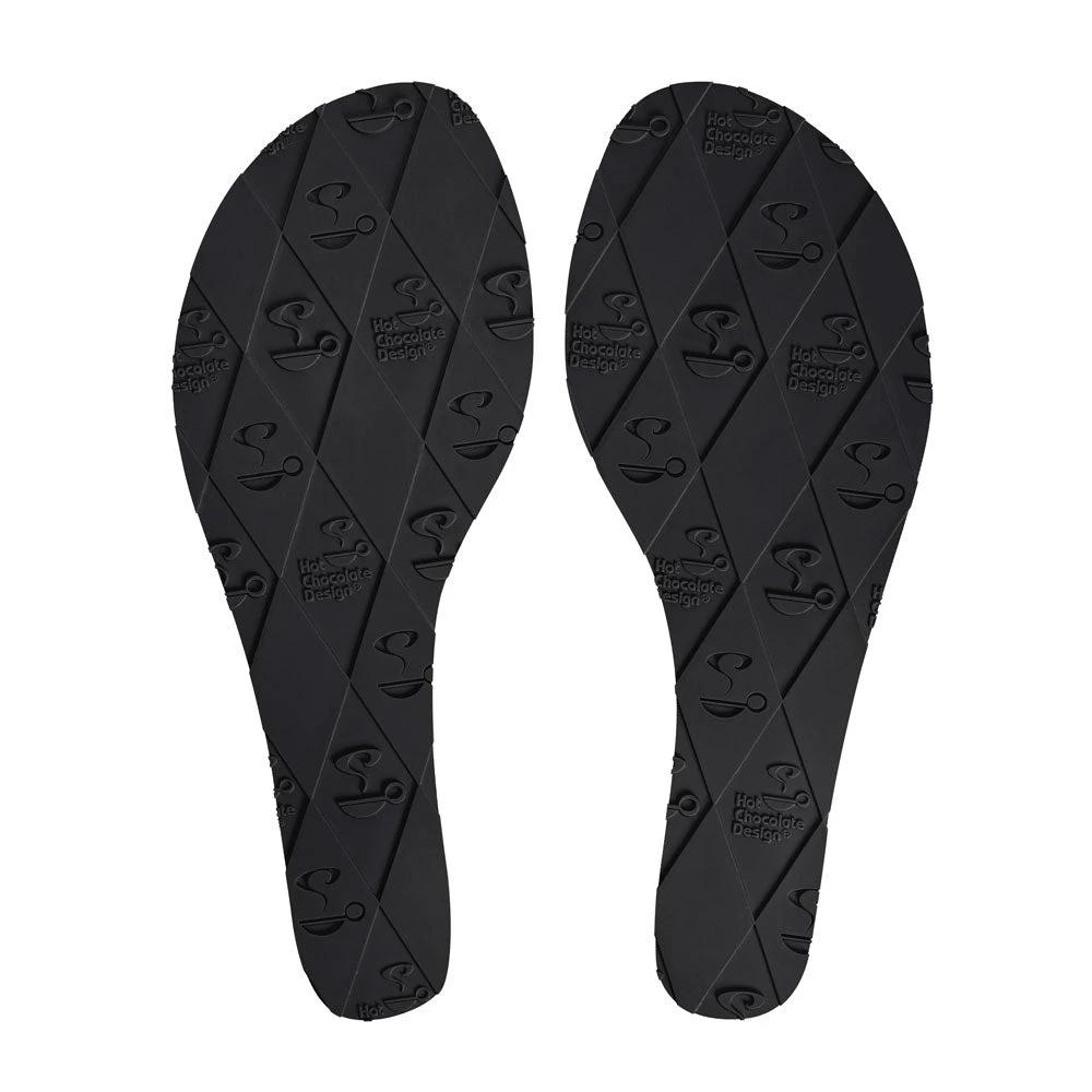 Chocolaticas® Gloomy Gaze Women's Sandal by Hot Chocolate Design