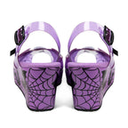 Chocolaticas® Gloomy Gaze Women's Sandal by Hot Chocolate Design
