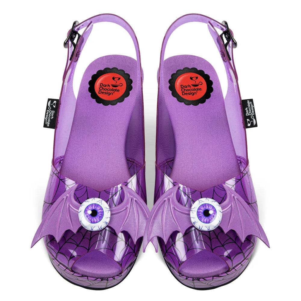 Chocolaticas® Gloomy Gaze Women's Sandal by Hot Chocolate Design