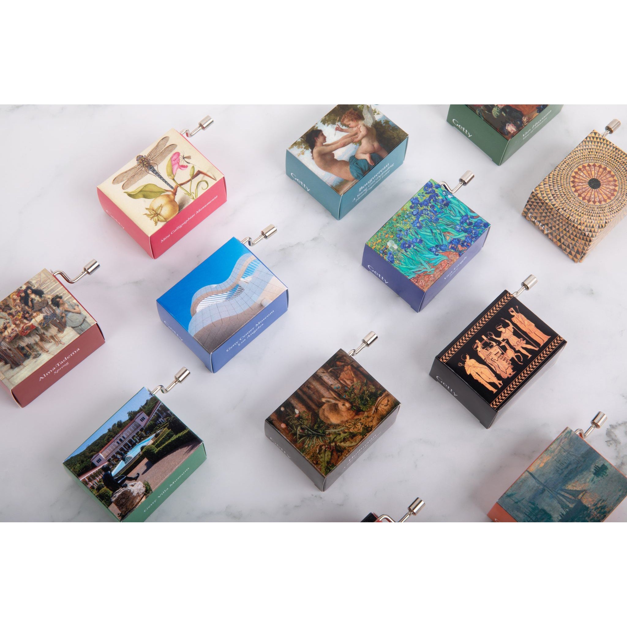 Van Gogh Irises Music Box