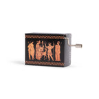 Roman Red Figure Scene Music Box