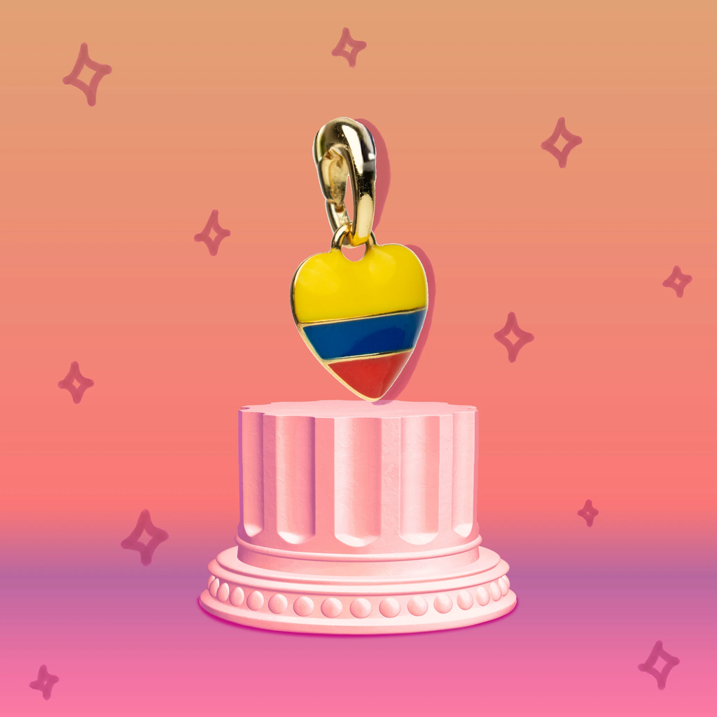Colombia Flag Charm - Colombian Charms Collection by SITOS