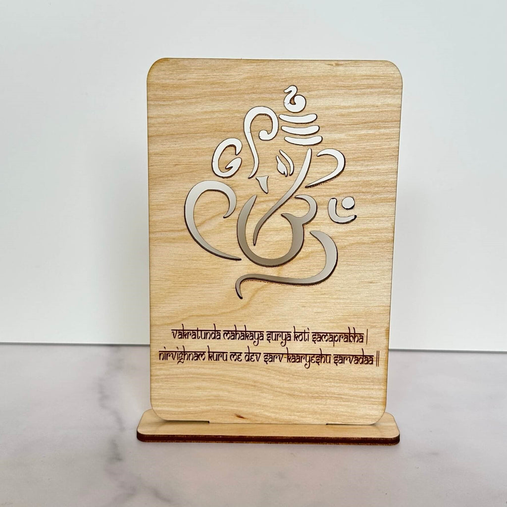 Ganesha Desk Sign
