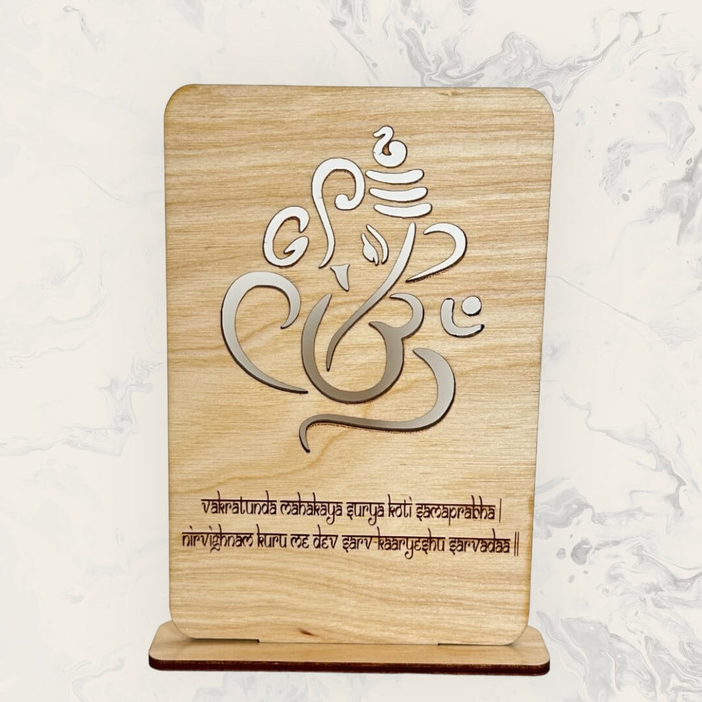 Ganesha Desk Sign