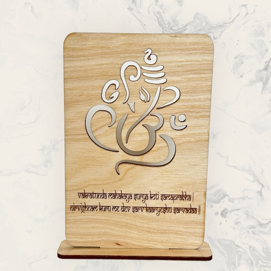 Ganesha Desk Sign