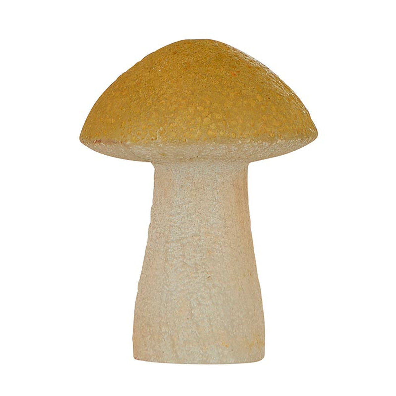 Glass Mushrooms in Set of 4 | Glass Figurines Sculpture for Indoor/Outdoor Decor