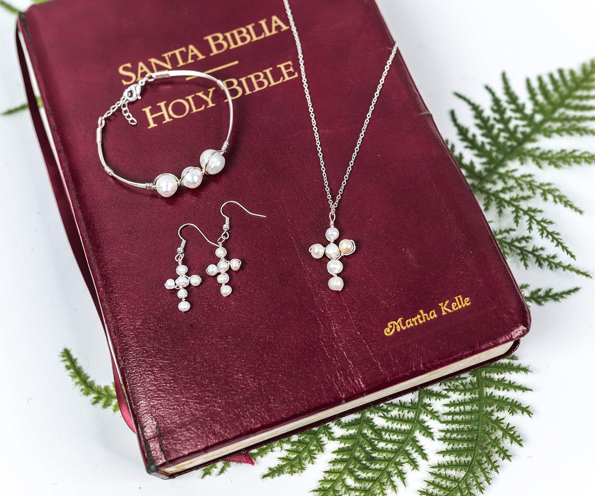 Good News silver earrings
