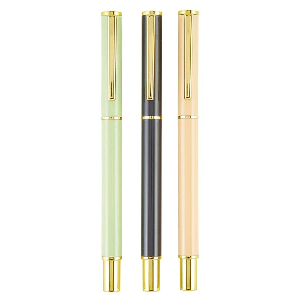 Gratitude 3 Piece Pen Set | Set Of 3 Giftable Pens in Floral Box | Refillable | Gifts For Her by The Bullish Store