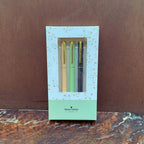 Gratitude 3 Piece Pen Set | Set Of 3 Giftable Pens in Floral Box | Refillable | Gifts For Her by The Bullish Store