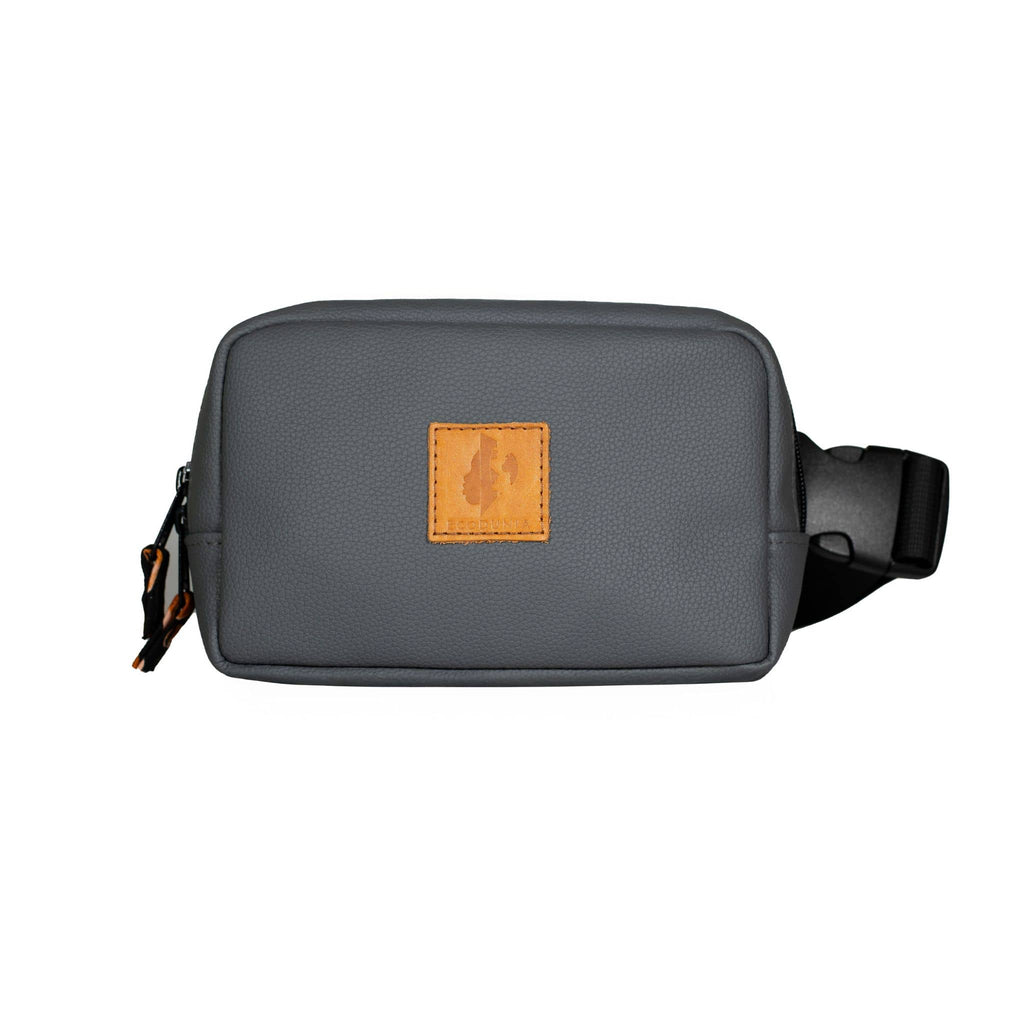 Vegan Leather Belt Bag for Men & Women, Crossbody Fanny Pack