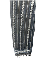 Dupatta with Silver Gota Work