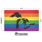Great Lakes LGBTQ+ Pride Flag