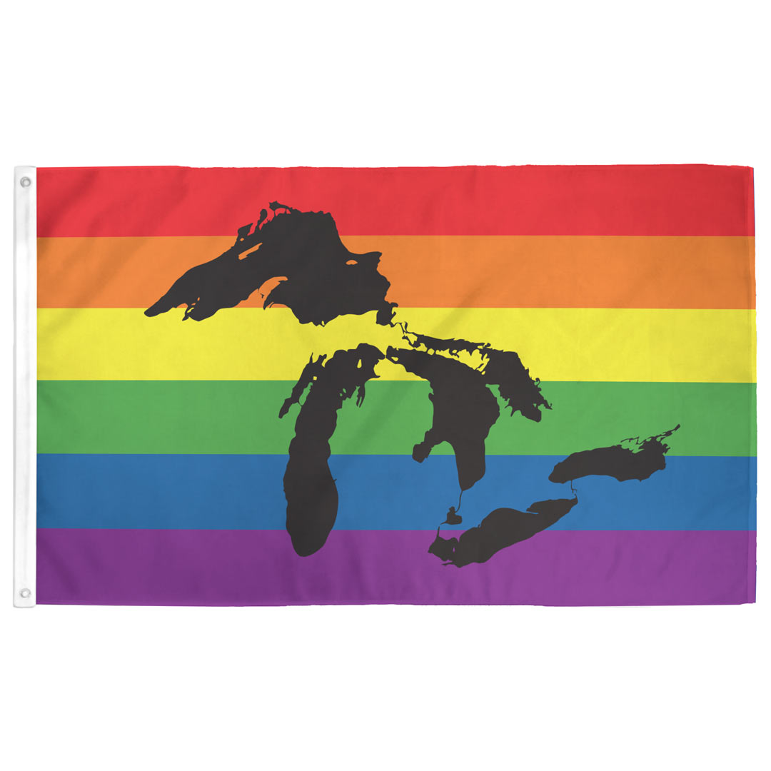 Great Lakes LGBTQ+ Pride Flag