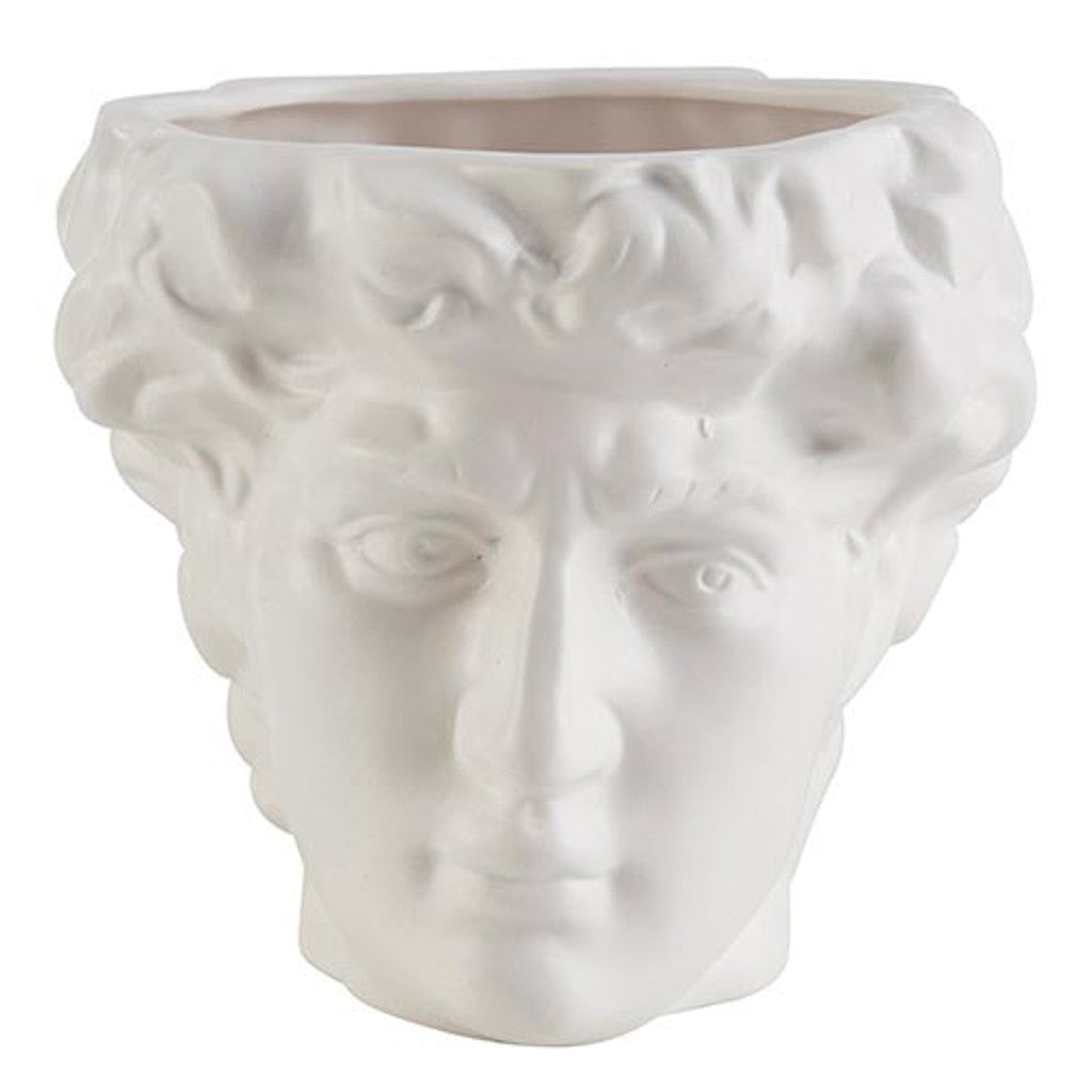 Greek Face Statue | Home Office Table Top Decor Roman Figure | 6.5" x 6"
