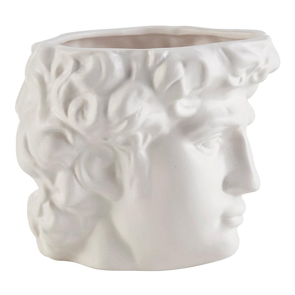 Greek Face Statue | Home Office Table Top Decor Roman Figure | 6.5" x 6"