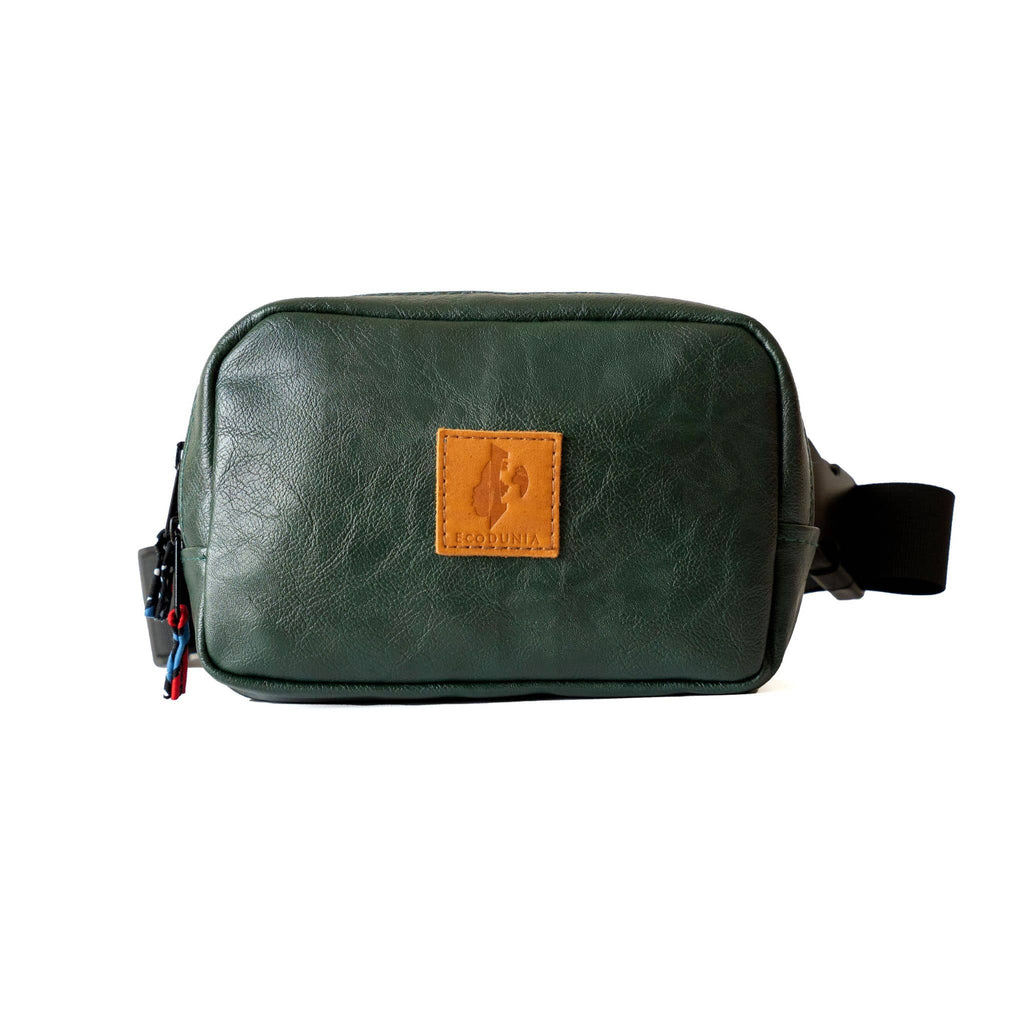 Vegan Leather Belt Bag for Men & Women, Crossbody Fanny Pack