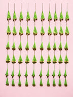 Net Fabric and Gota Lari, Set of 10