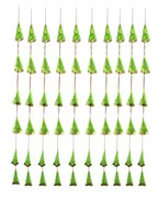 Net Fabric and Gota Lari, Set of 10