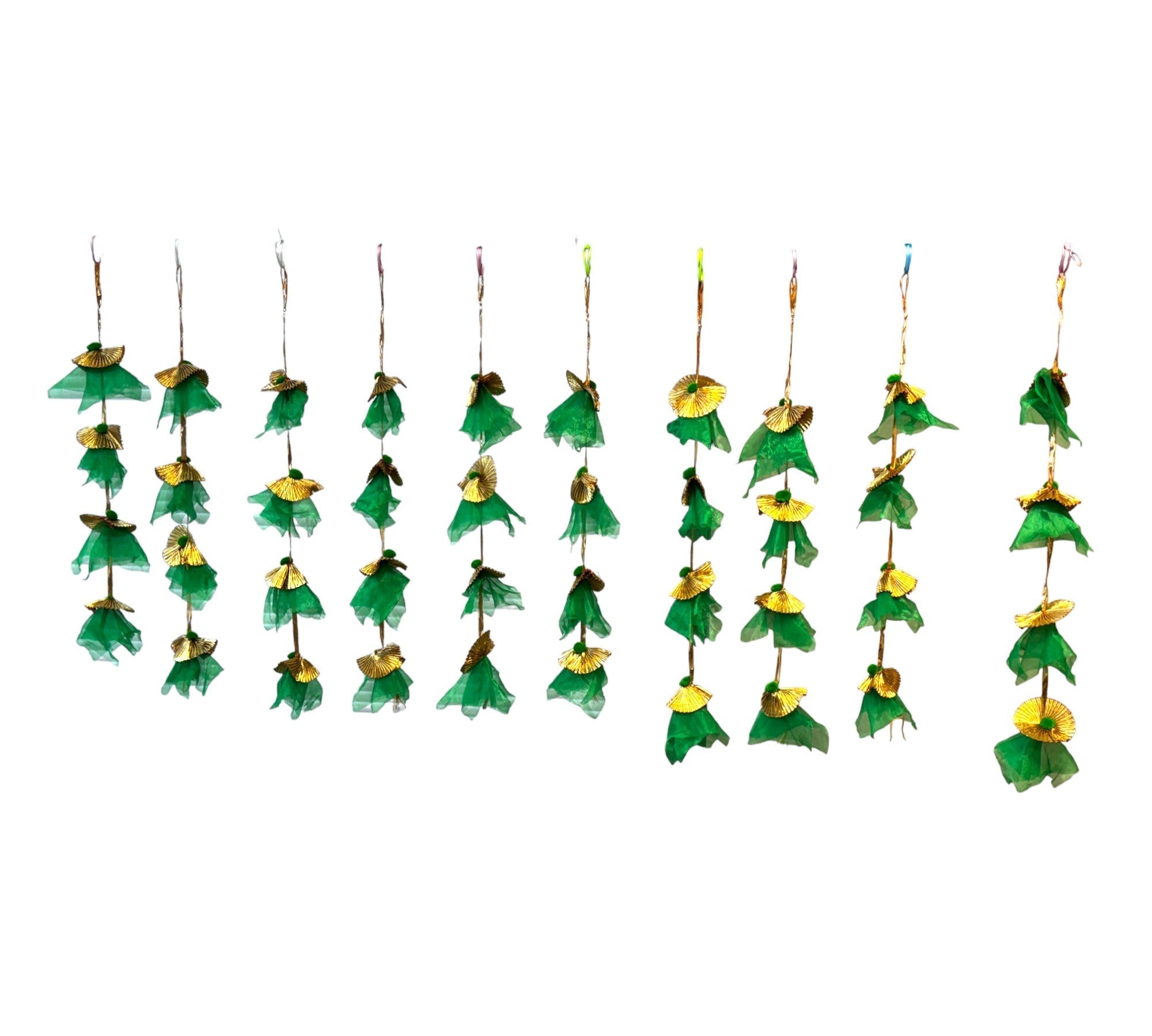 Net, Pom Pom & Gota Lari, Set of 10