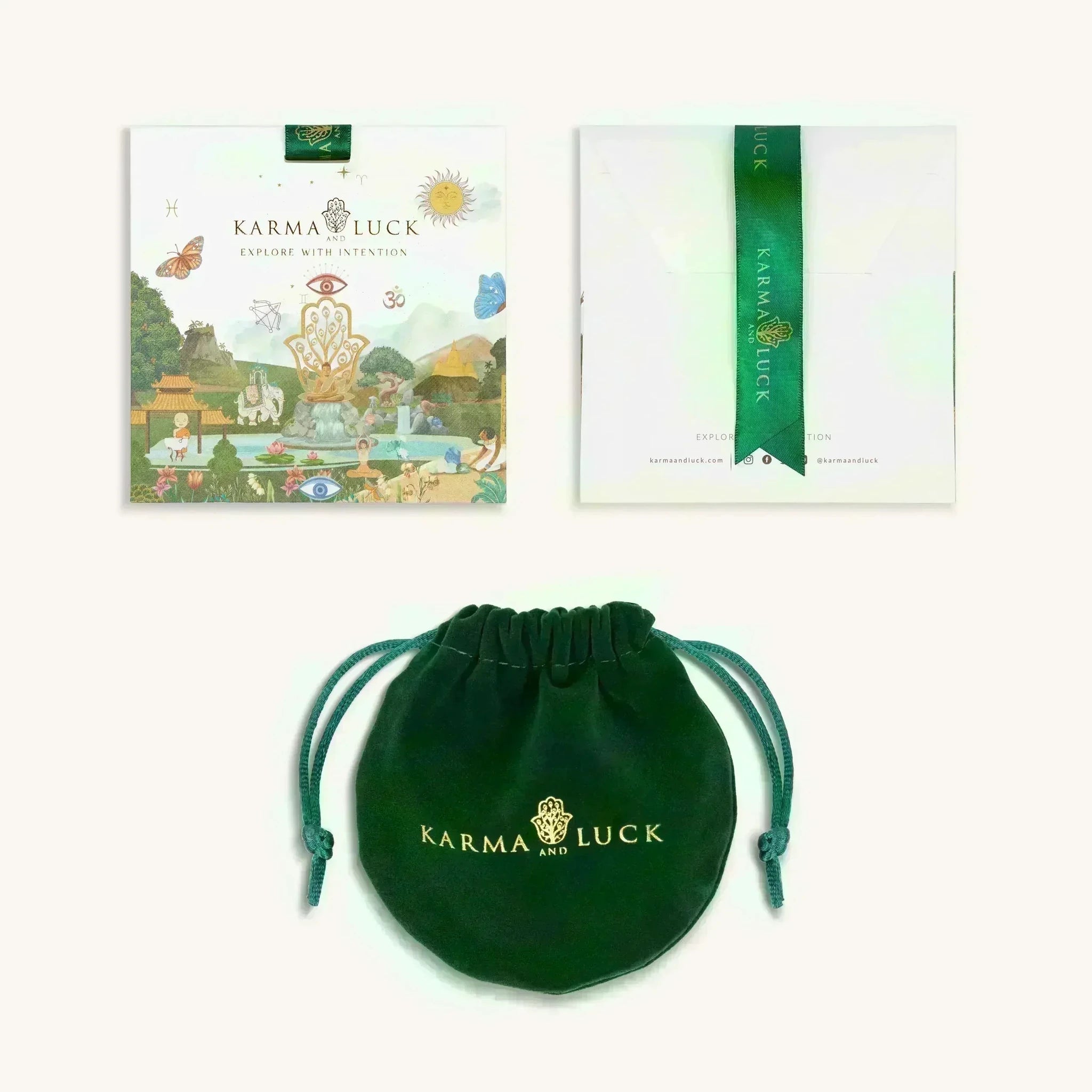 Grounded in Luck Jade Elephant Bracelet by Karma and Luck