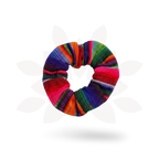 Hacienda Striped Multicolor Scrunchie - Guatemala