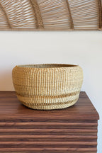 Perfect Planter - Round Mixed Weave