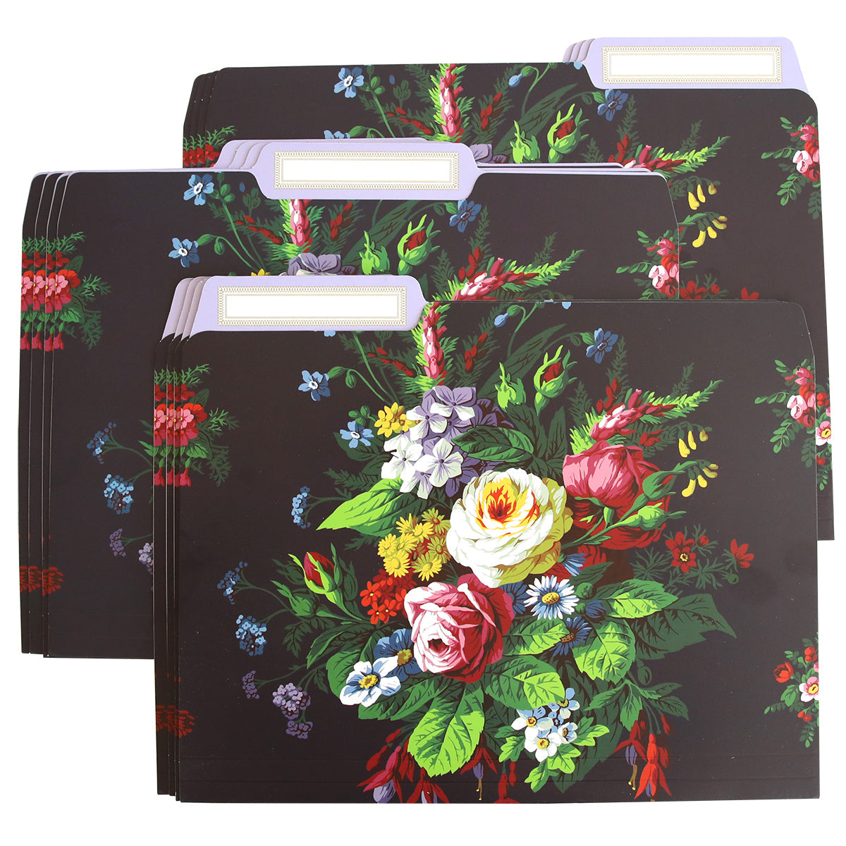 Astrid Floral File Folders
