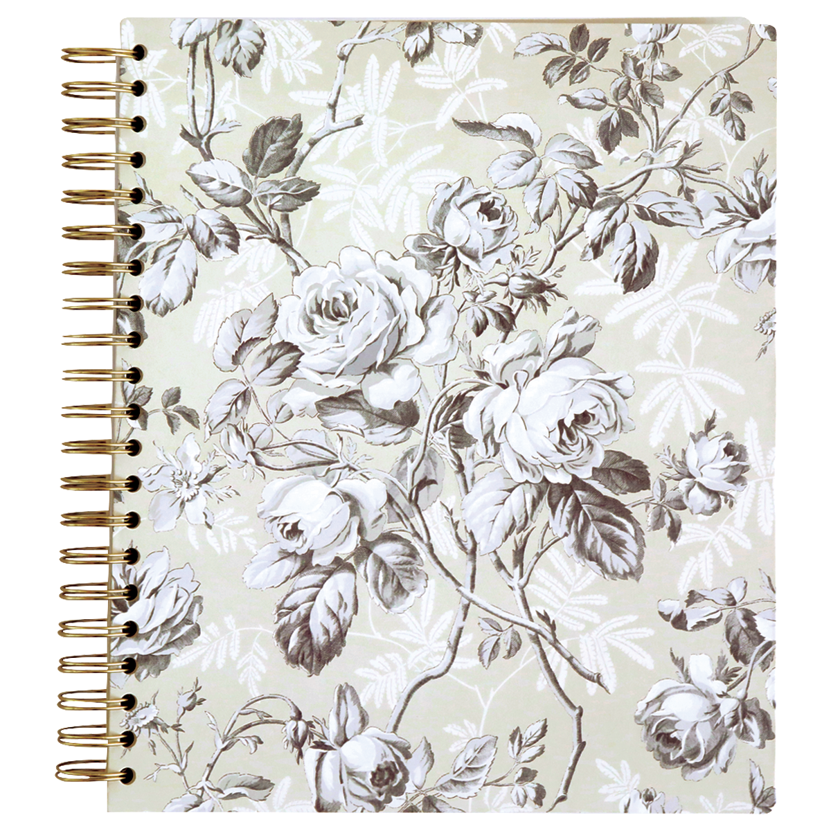 Faded Rose Spiral Notebook