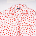 Womens 100% Cotton Poplin Pajama Set