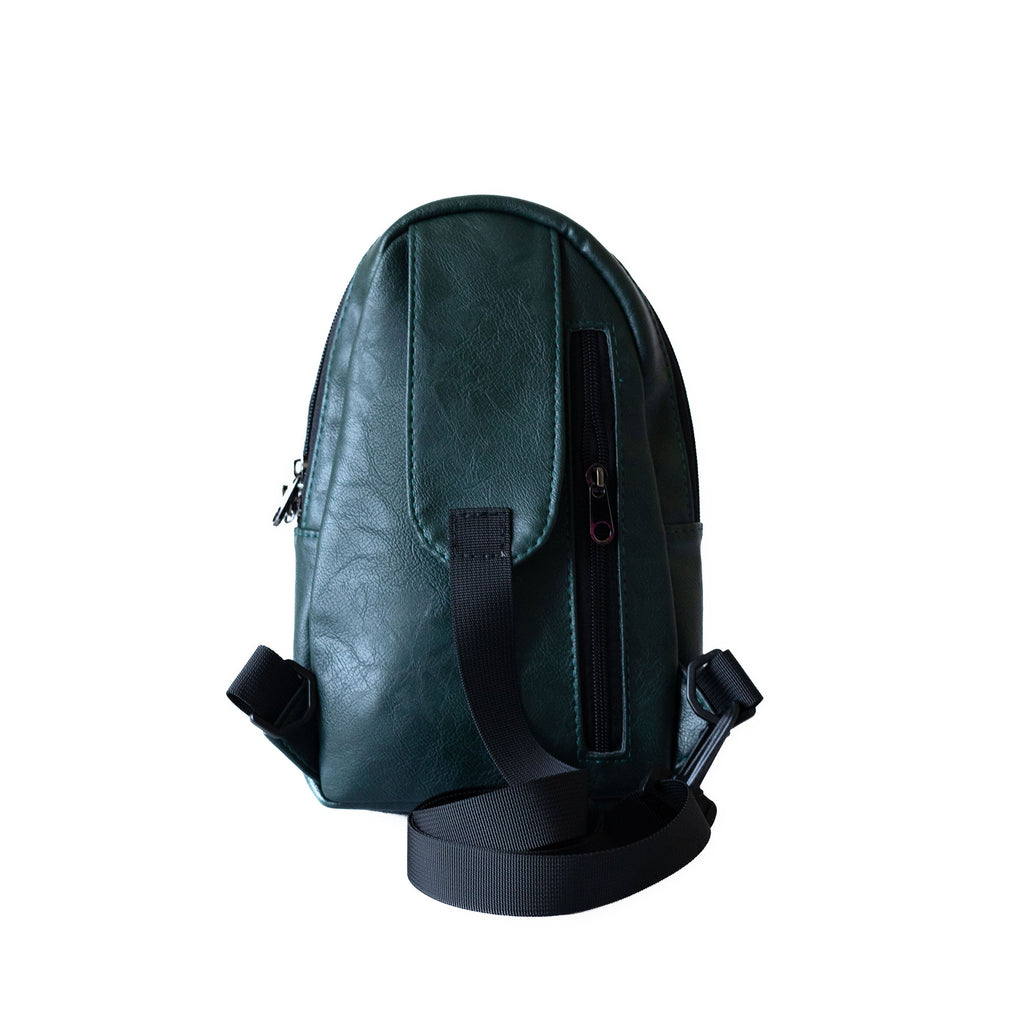 Small Vegan Leather Sling Bag - Crossbody | Buru