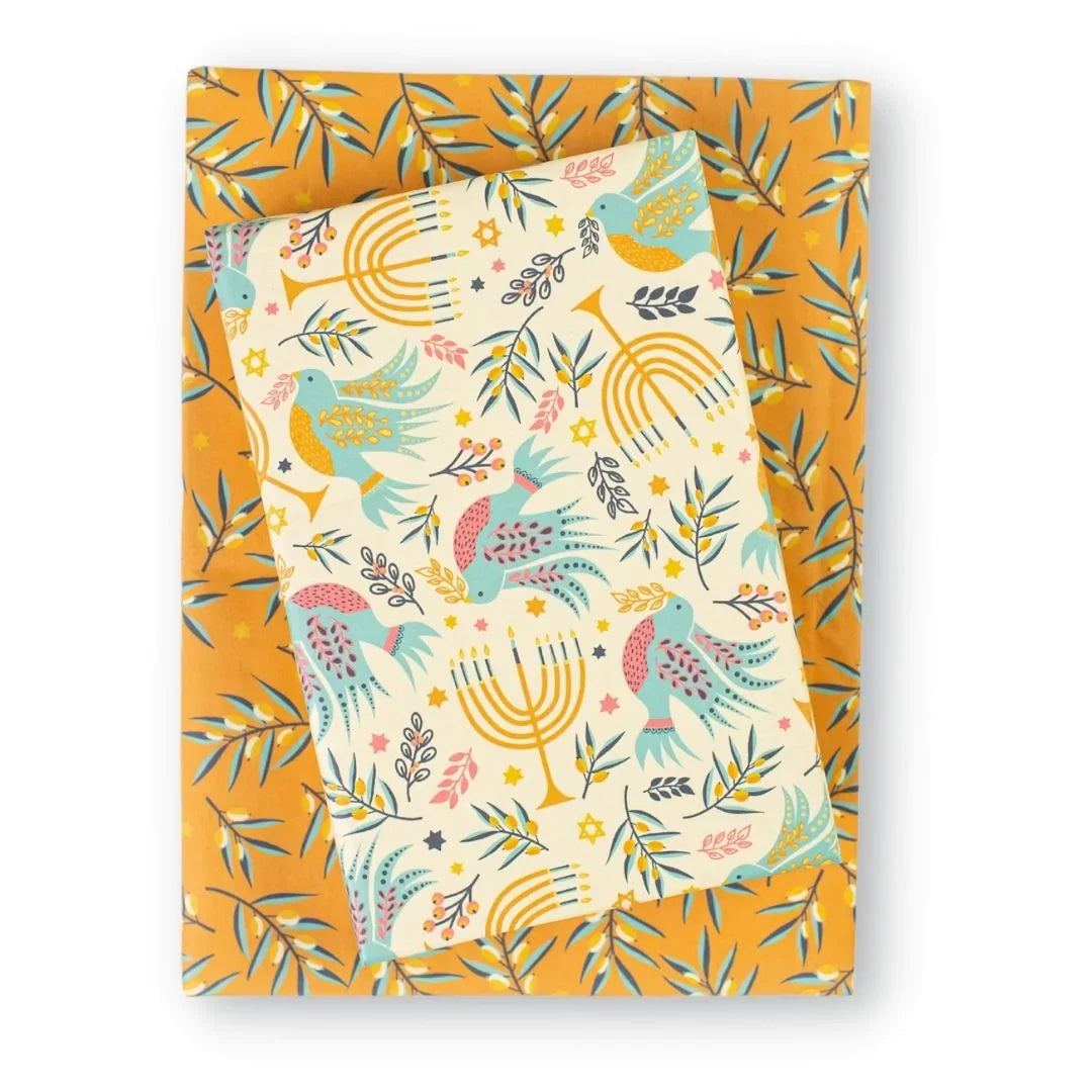 Double-Sided Eco Wrapping Paper – Holiday | Recyclable & Compostable Gift Wrap