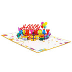 Happy Birthday Card - Pop Up Birthday Card by Paper Love