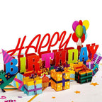 Happy Birthday Card - Pop Up Birthday Card by Paper Love
