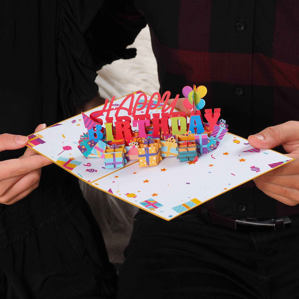 Happy Birthday Card - Pop Up Birthday Card