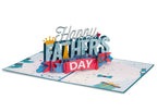 Happy Fathers Day Pop Up Card by Paper Love