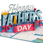 Happy Fathers Day Pop Up Card by Paper Love
