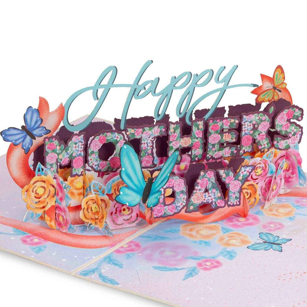 Happy Mothers Day Pop Up Card by Paper Love
