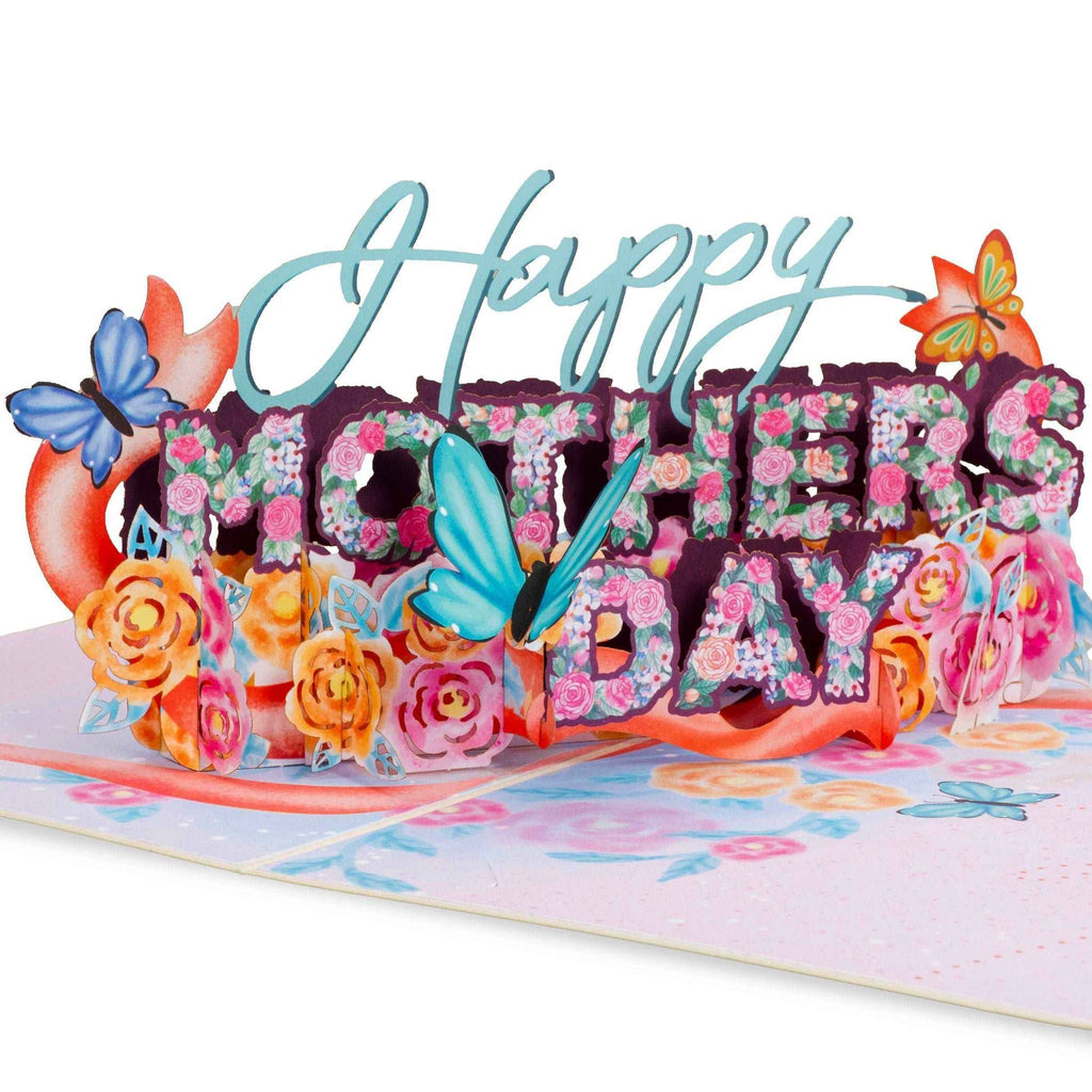 Happy Mothers Day Pop Up Card by Paper Love
