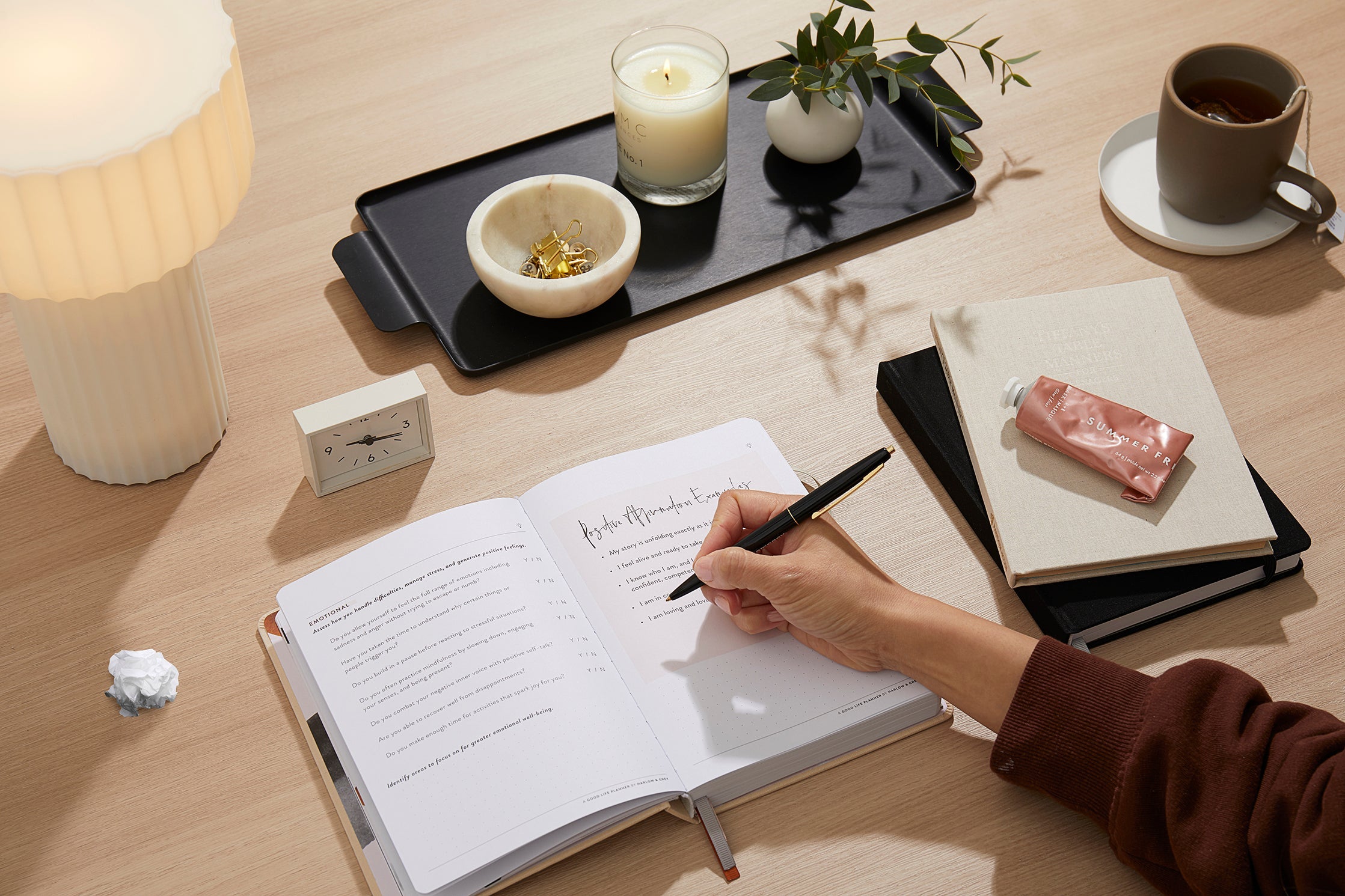 A Good Life Planner (3-months Undated Planner)