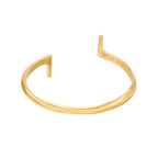 Hawa Double Bar Cuff Bracelet