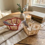 Heart Handwoven Iraca Palm Basket by MacondoForever